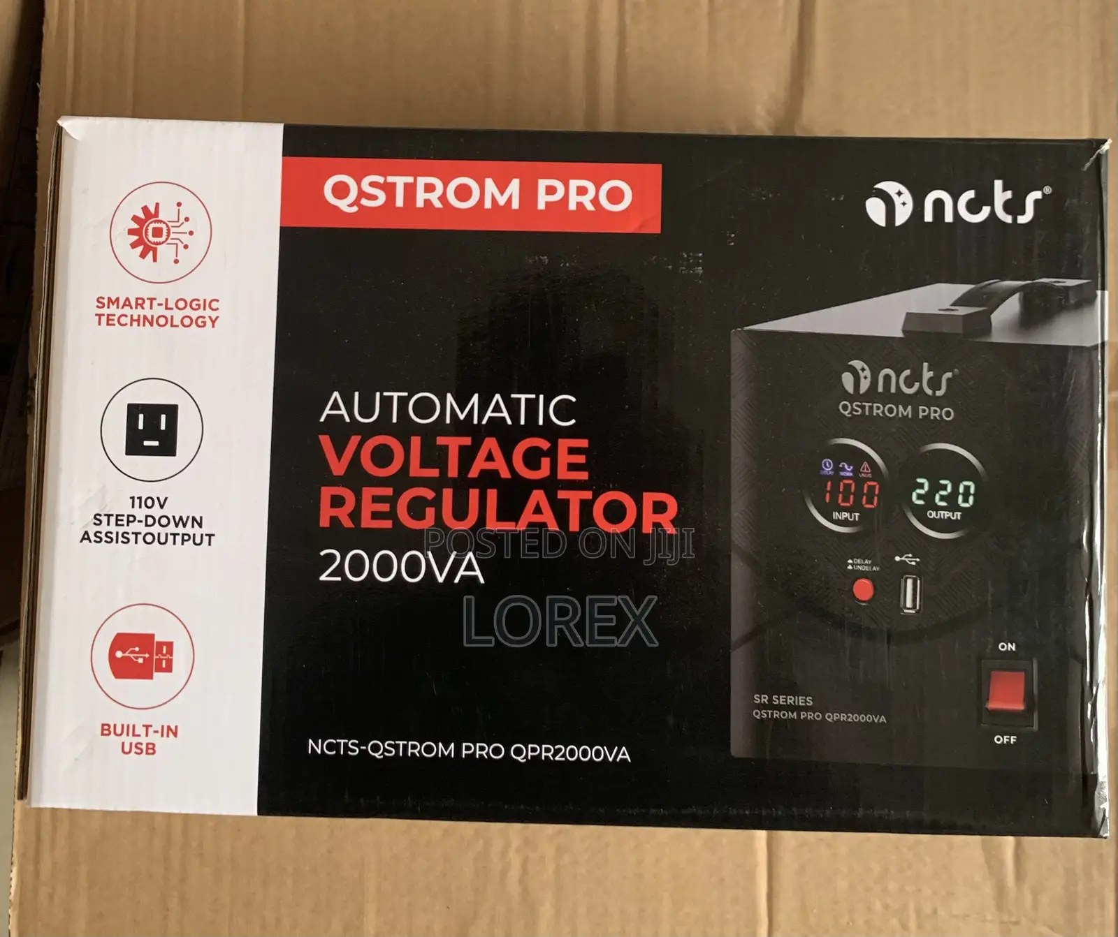 Stabilizer 2000va Automatic Voltage Regulator Stepdown Ncts