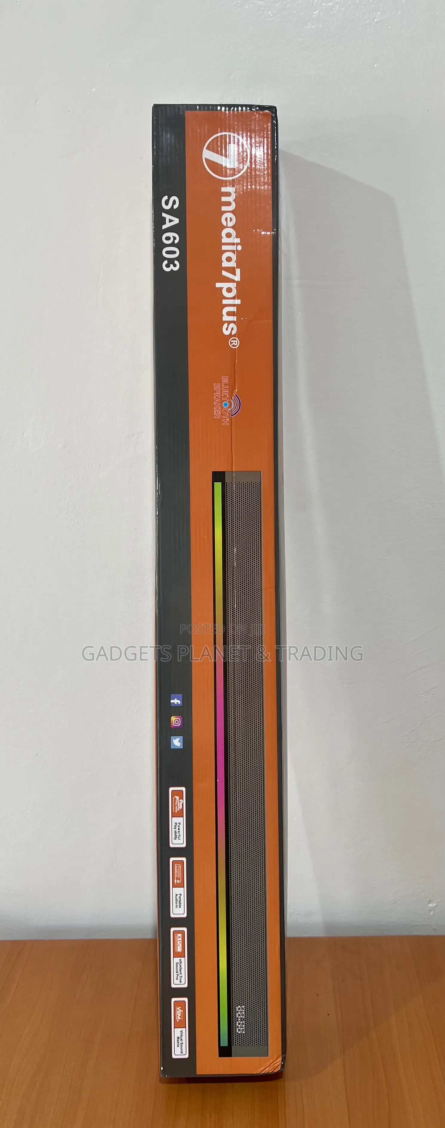 Media 7 Plus Bluetooth Soundbar Woofer - Sa603