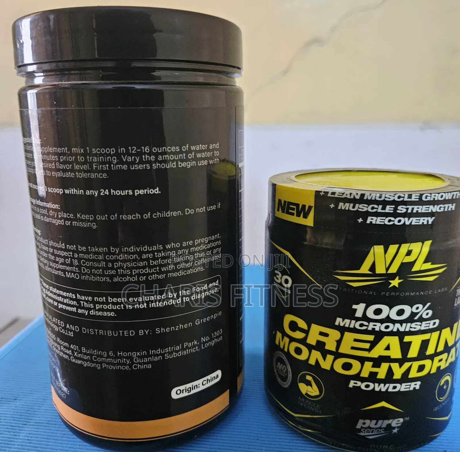 Creatine + Pre-Workout (Promo)