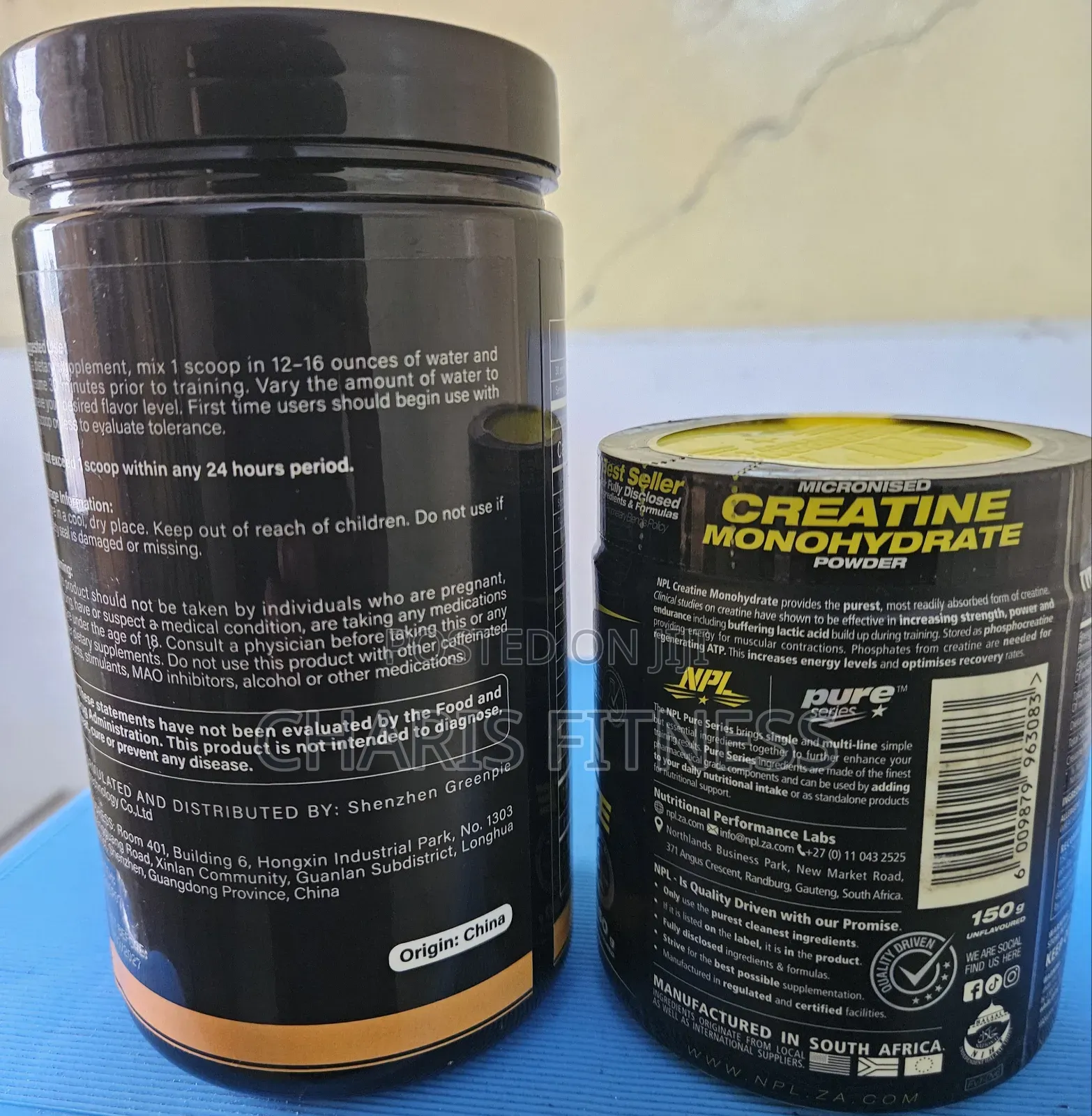Creatine + Pre-Workout (Promo)