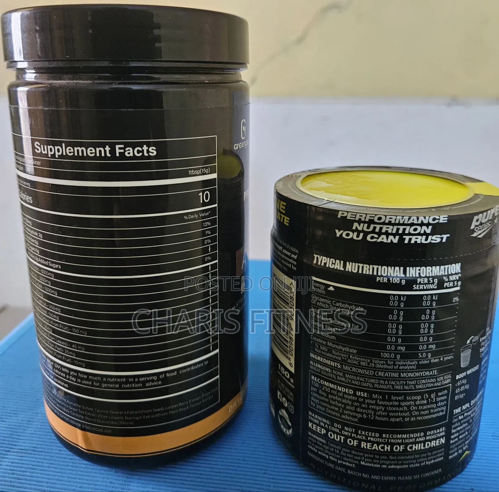 Creatine + Pre-Workout (Promo)
