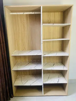 Open Closet System - Hanging Rail + Shelves - Accra