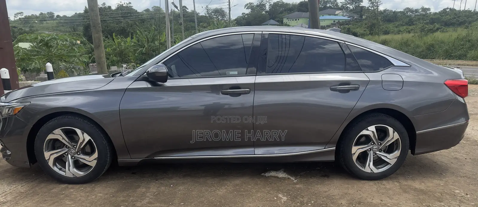 Honda Accord EX-L (1.5L 4cyl Turbo CVT) 2019 Gray