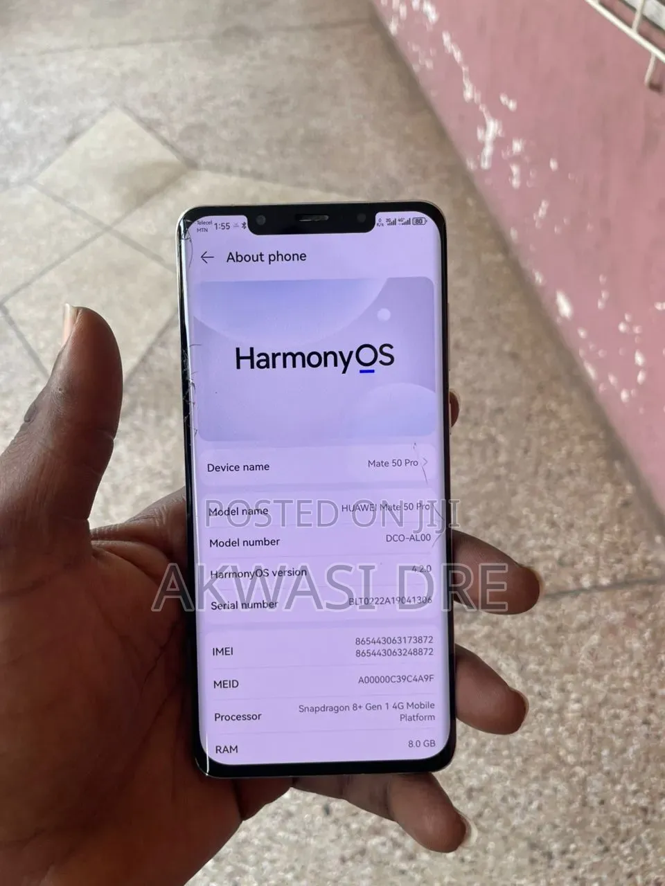 Huawei Mate 50 Pro 256 GB Silver