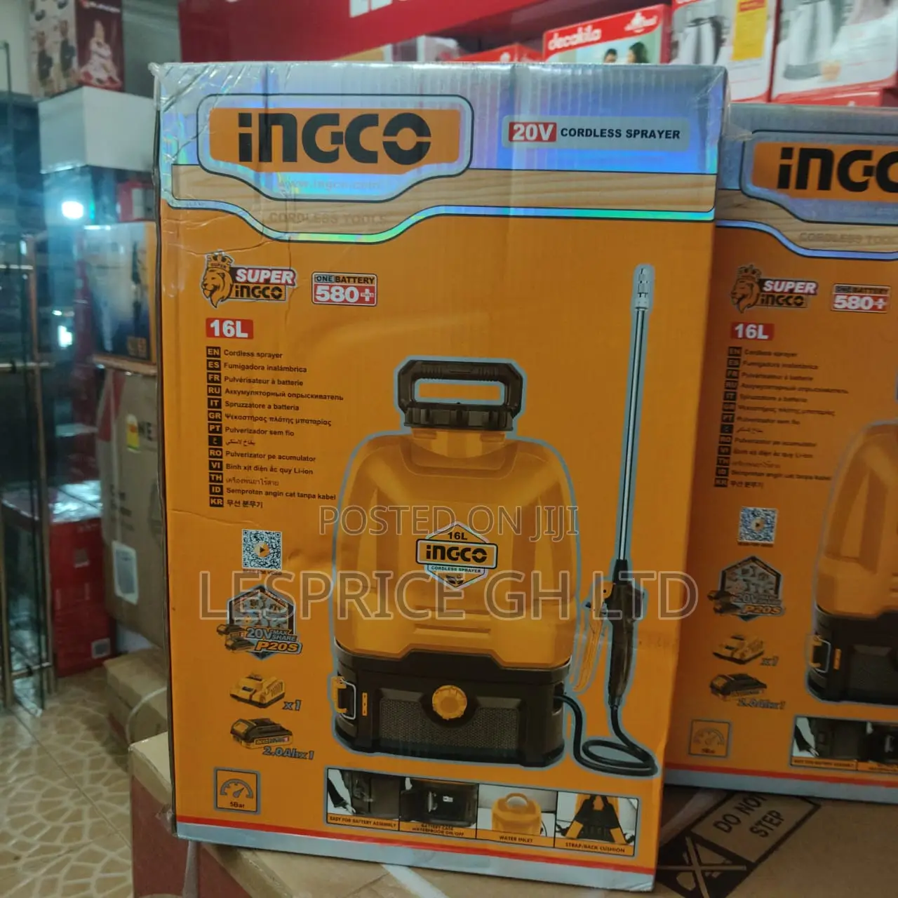 Falaa! Deal Of The Week On Our New 20v Cordless Ingco Knapsack Sprayer