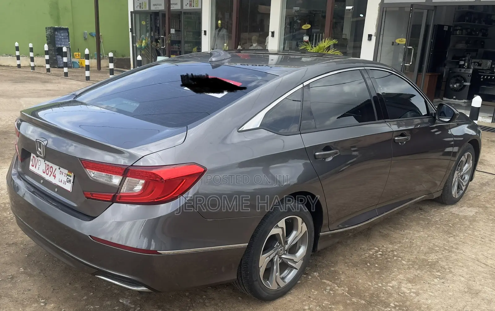 Honda Accord EX-L (1.5L 4cyl Turbo CVT) 2019 Gray