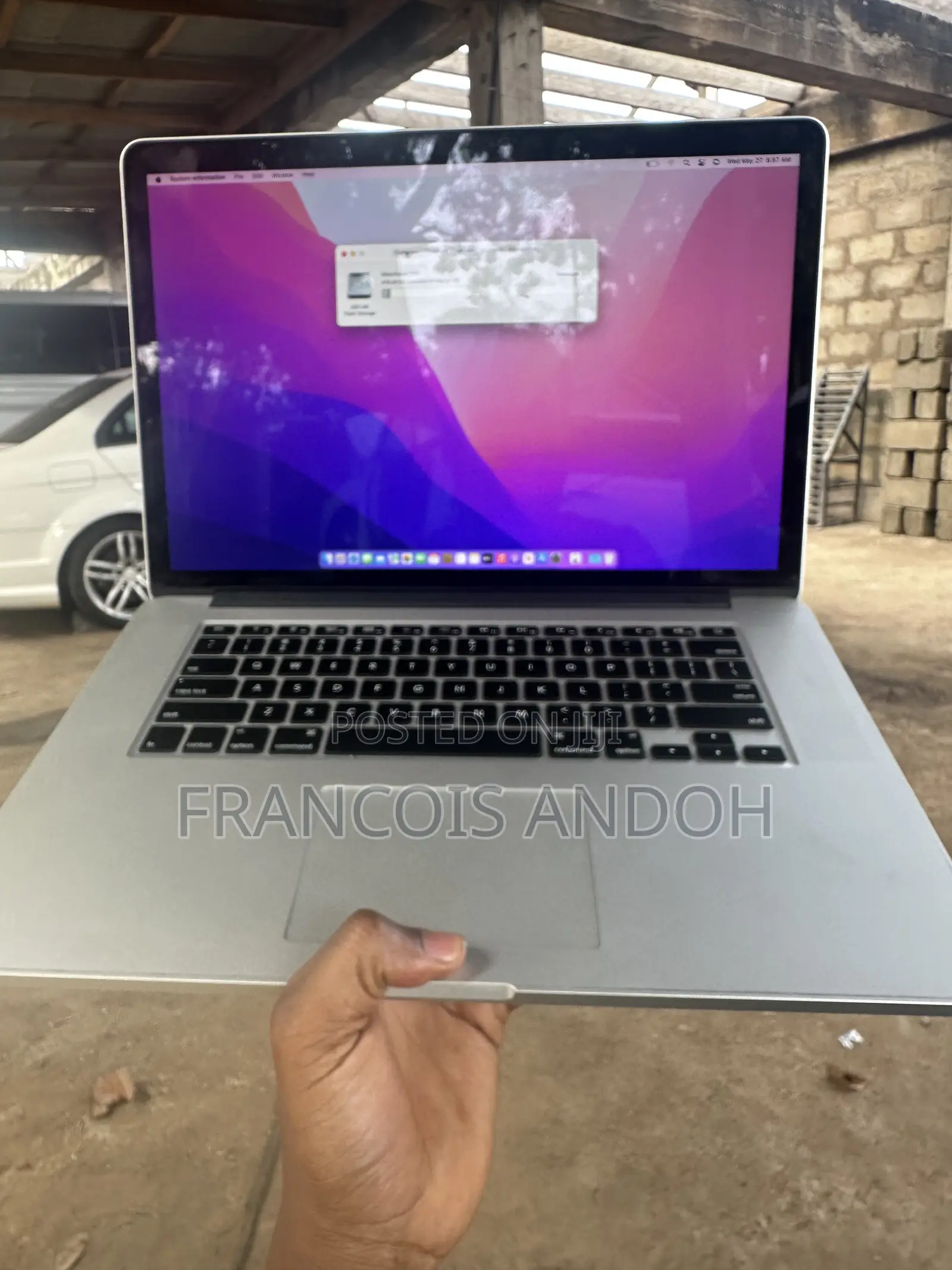 Laptop Apple MacBook Pro 2015 16GB Intel Core i7 SSD 500GB