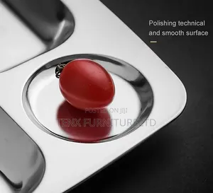 Plate (Stainless Steel 6 Compartment)