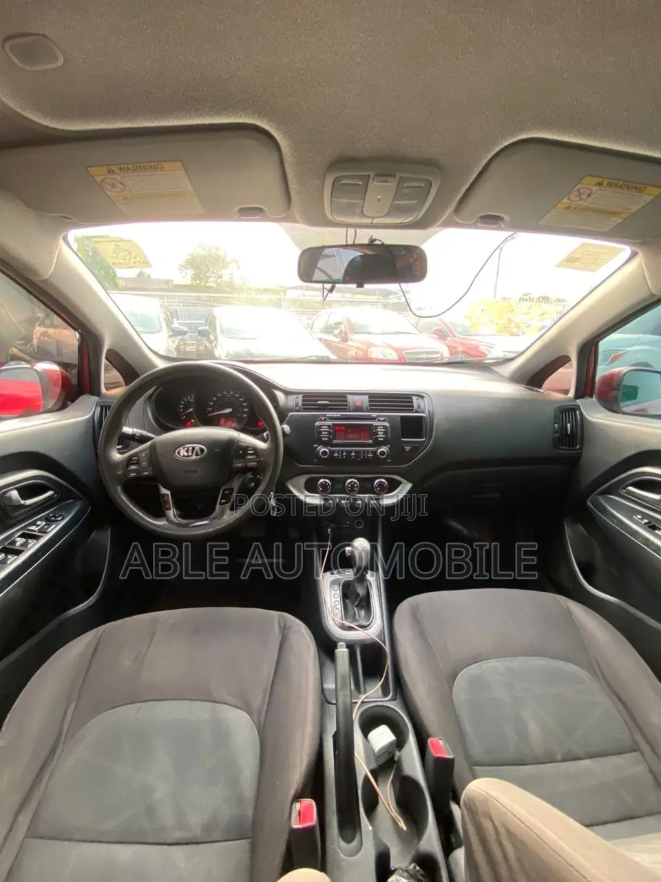 Kia Rio EX 4dr Sedan (1.6L 4cyl 6A) 2015 Red