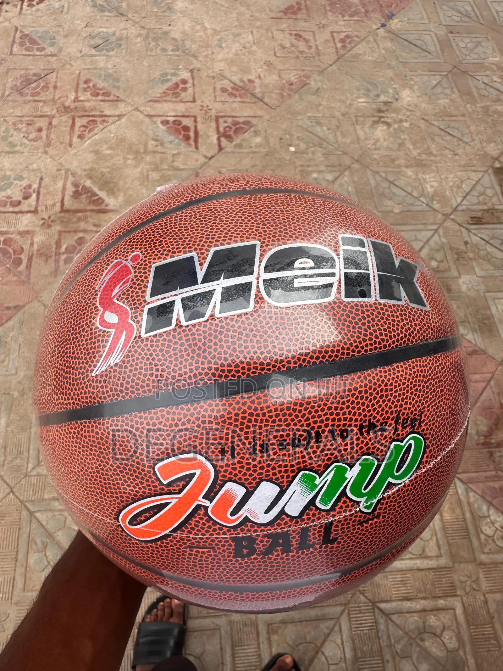 Meik Jumpball Leather Brand New Original Basketball