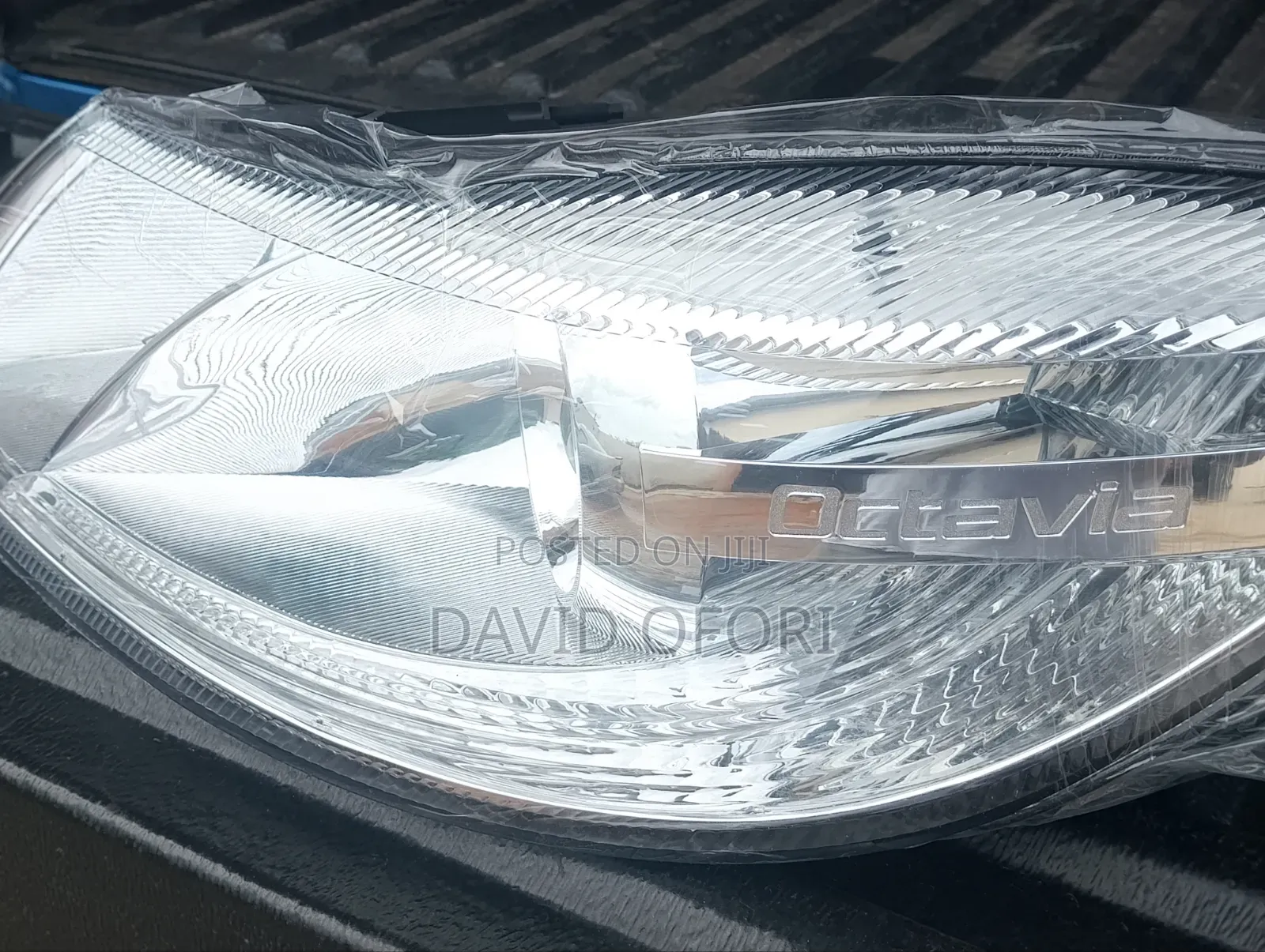 Skoda Octavia 2009-2014 Headlight With Octavia Inscription