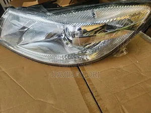 Skoda Octavia 2009-2014 Headlight With Octavia Inscription
