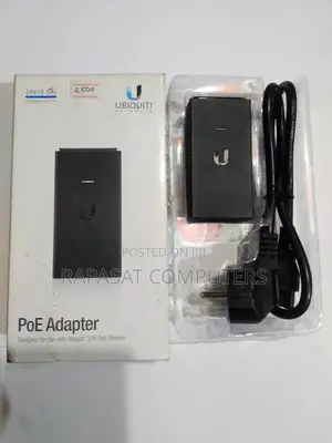 Ubiquiti 24v(0.5a) Gigabit Poe Compatible Adapter