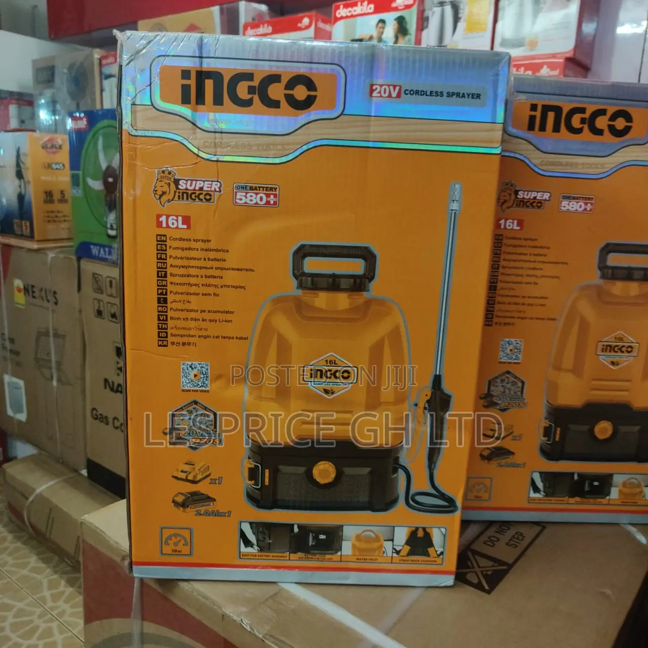 Wednesday Special Promo on Our Compact Cordless Knapsack From Ingco
