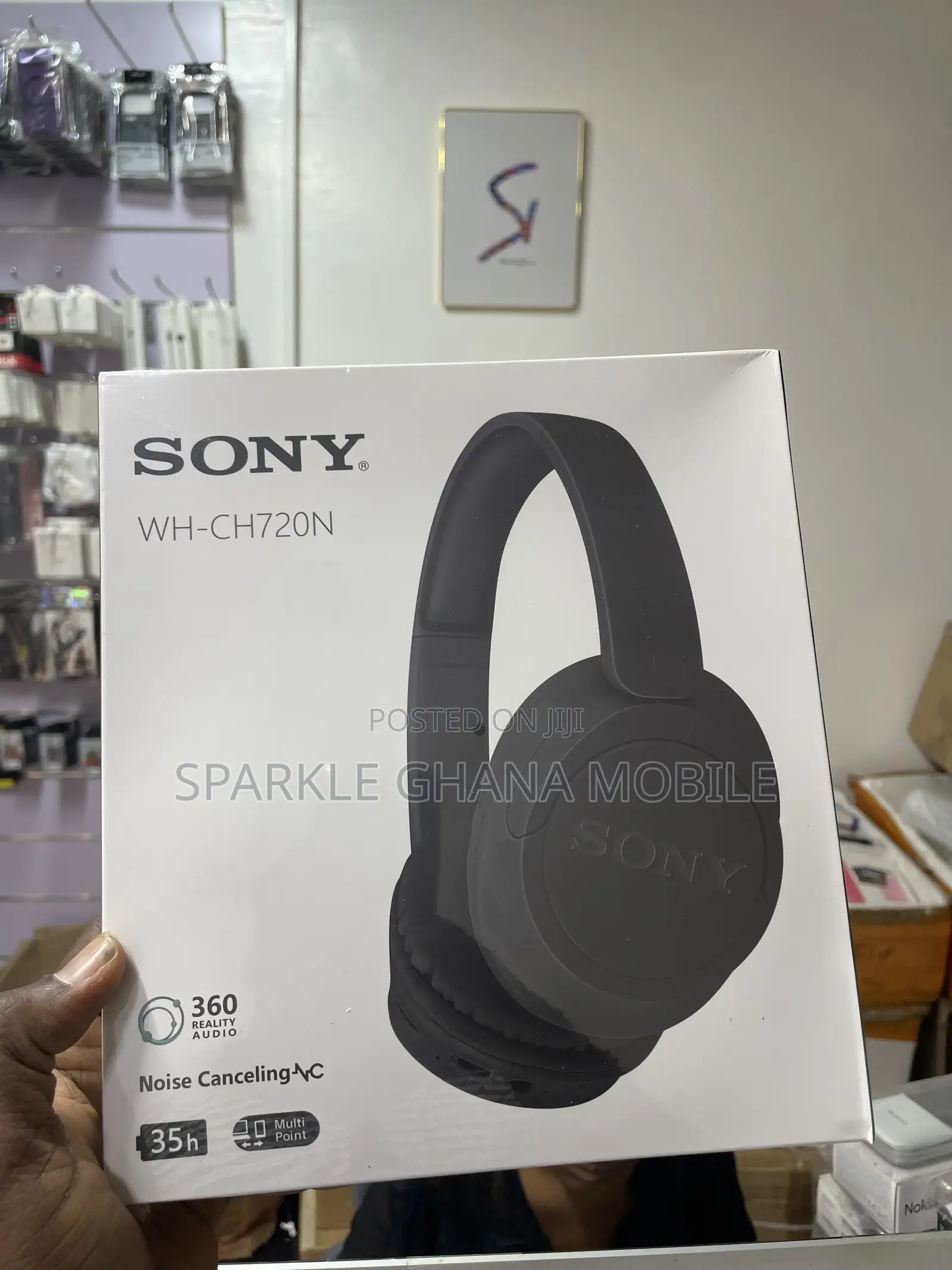 Sony Wh-Ch720n Noise Cancellation Headphones