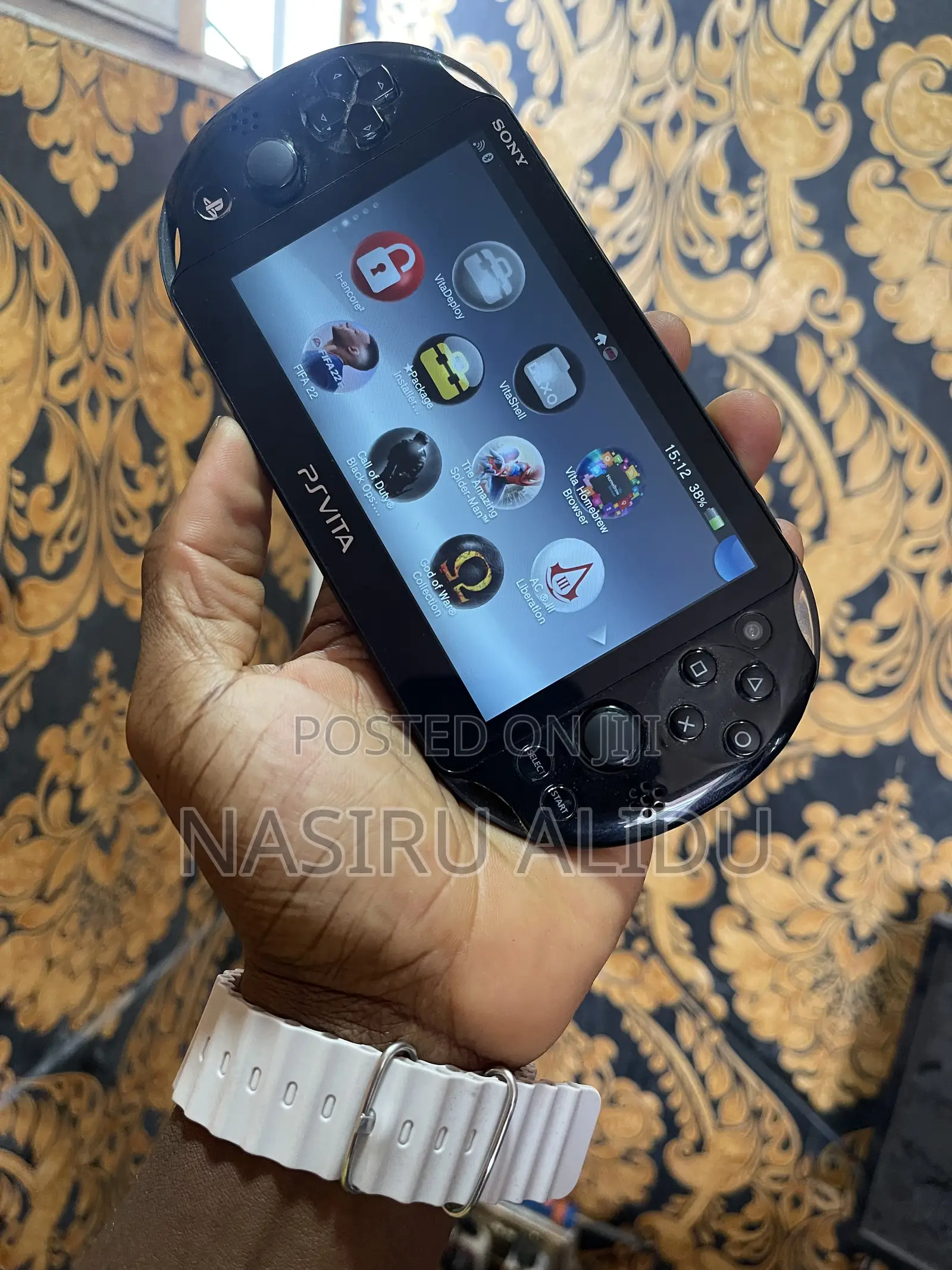 Playstation Vita With Games ,From Home Use