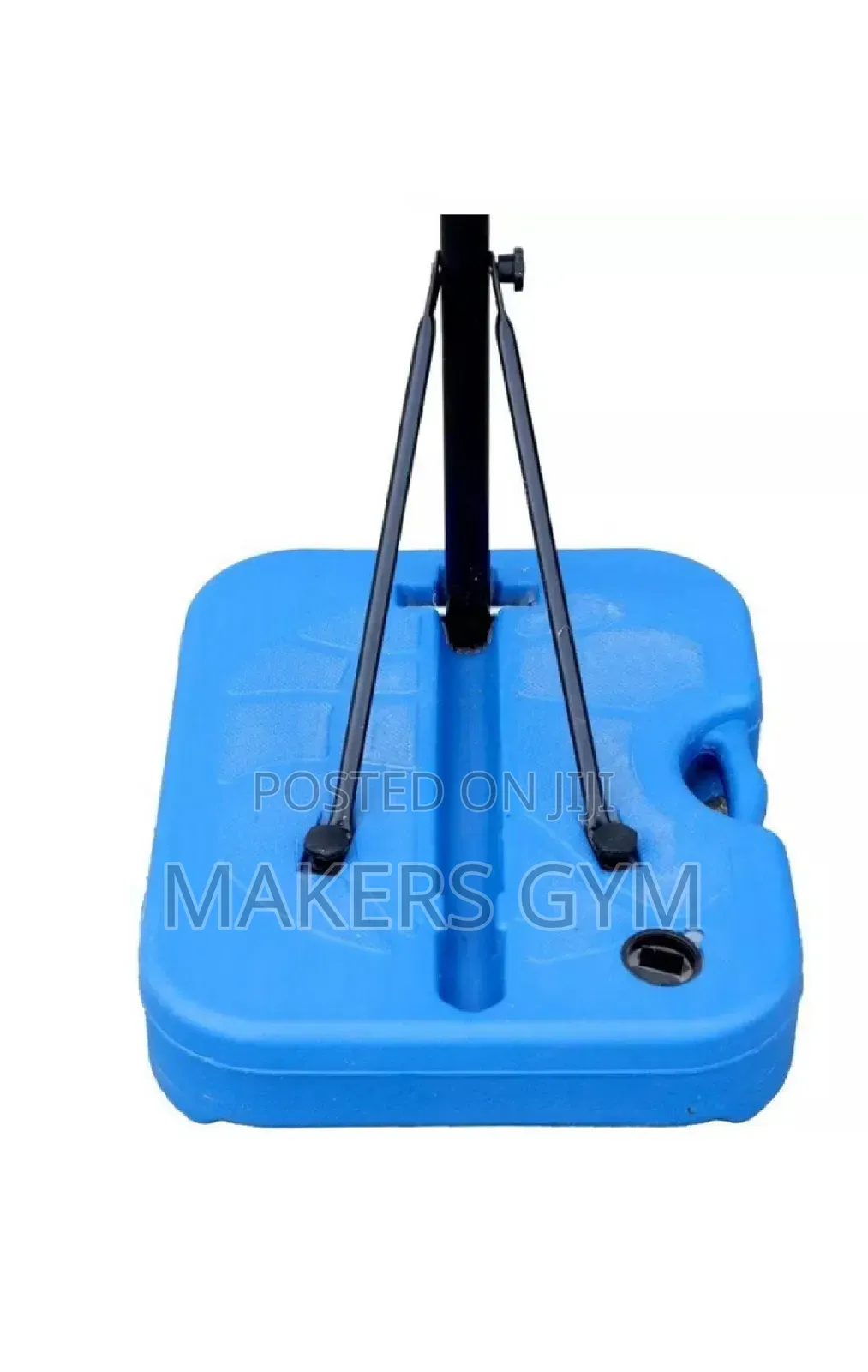 Adjustable Height Metal Basketball Hoop Portable Removable Bask Hoop