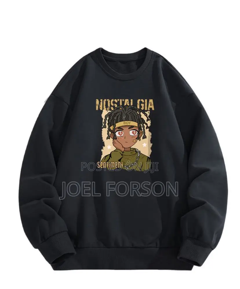 Cotton Blend Neck Sweatshirt