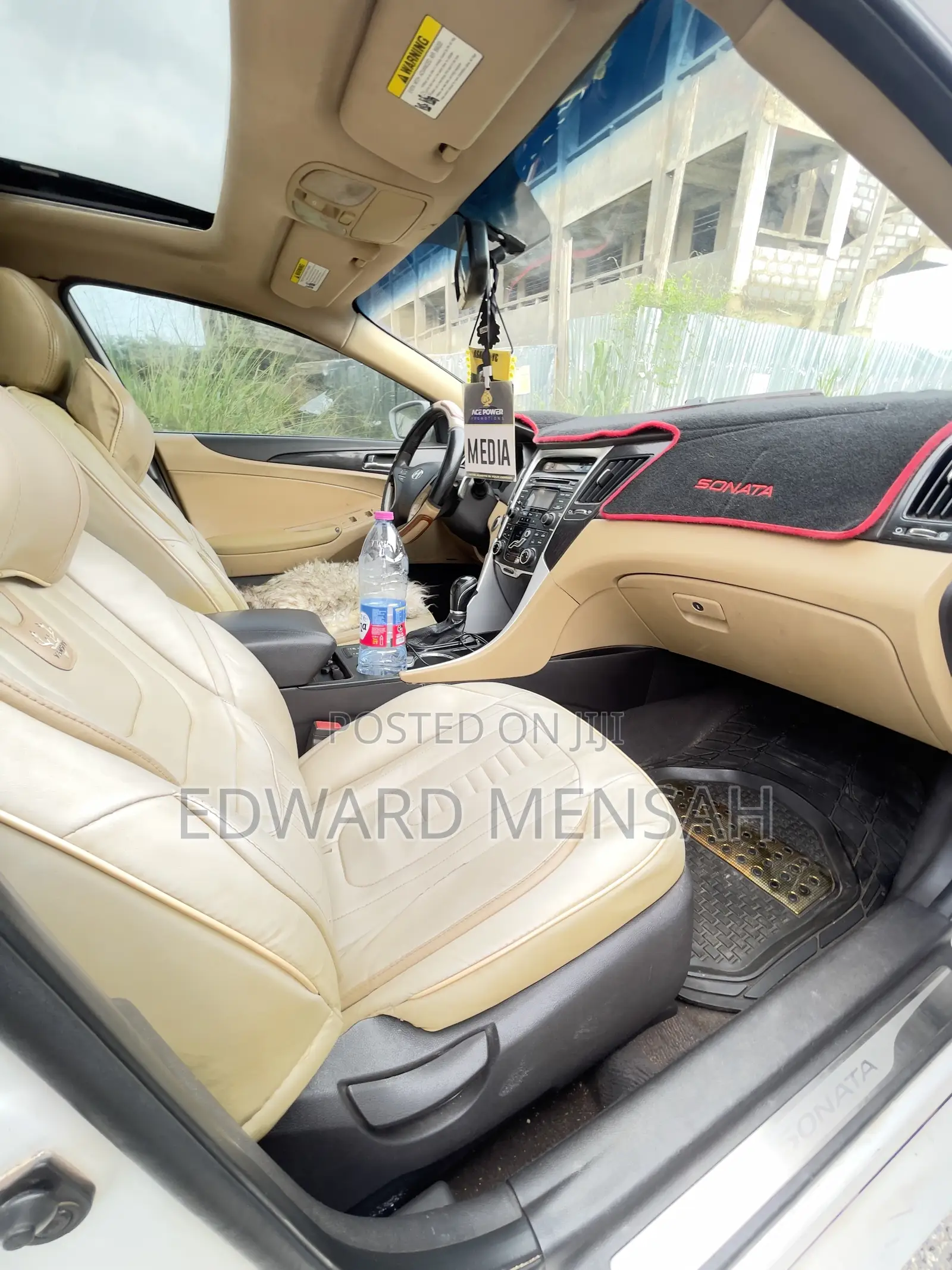 Hyundai Sonata Limited 2.0T Sedan (2.0L 4cyl 6A) 2013 White