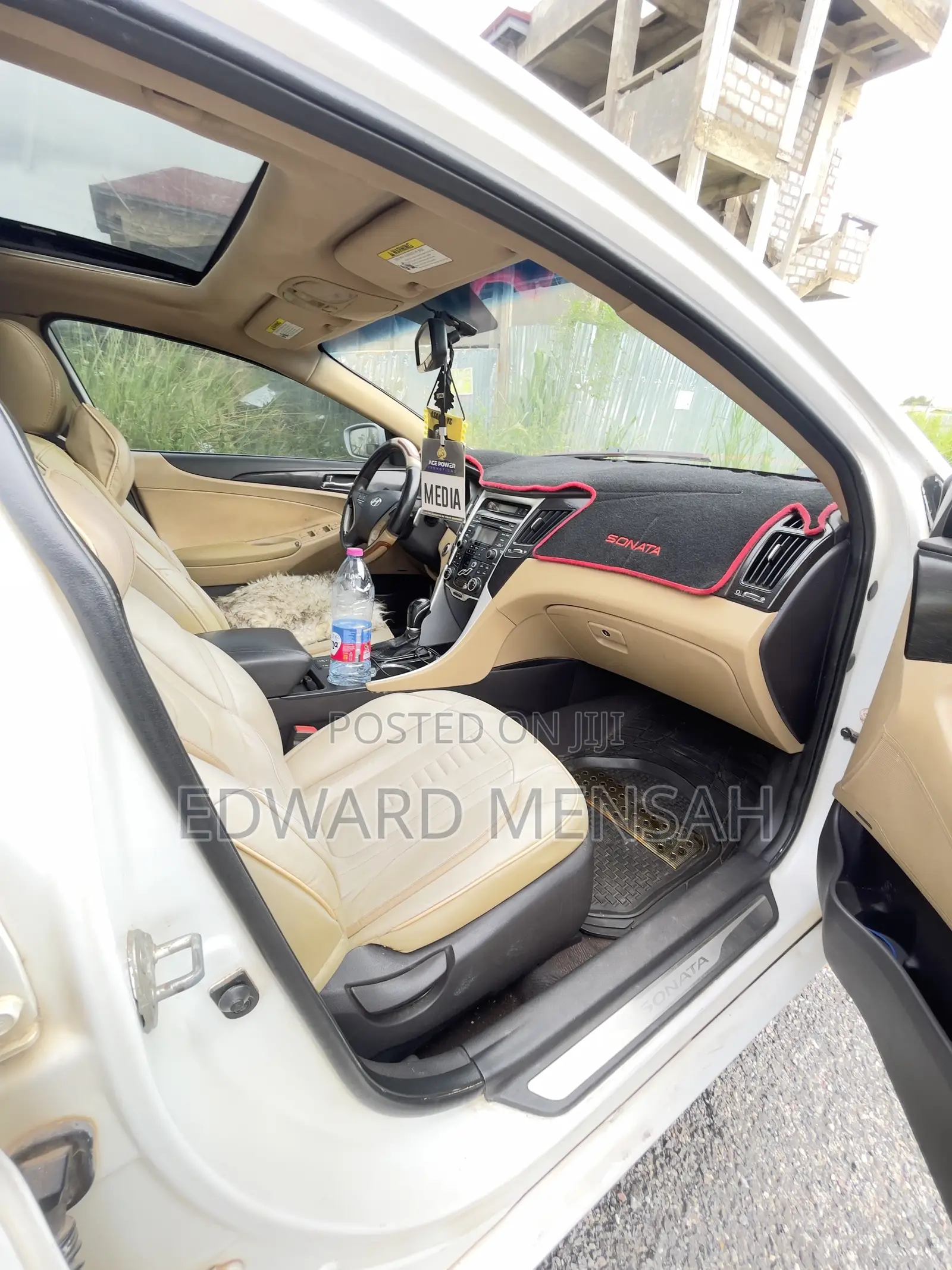 Hyundai Sonata Limited 2.0T Sedan (2.0L 4cyl 6A) 2013 White
