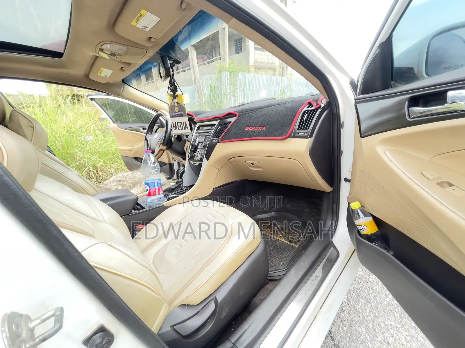 Hyundai Sonata Limited 2.0T Sedan (2.0L 4cyl 6A) 2013 White