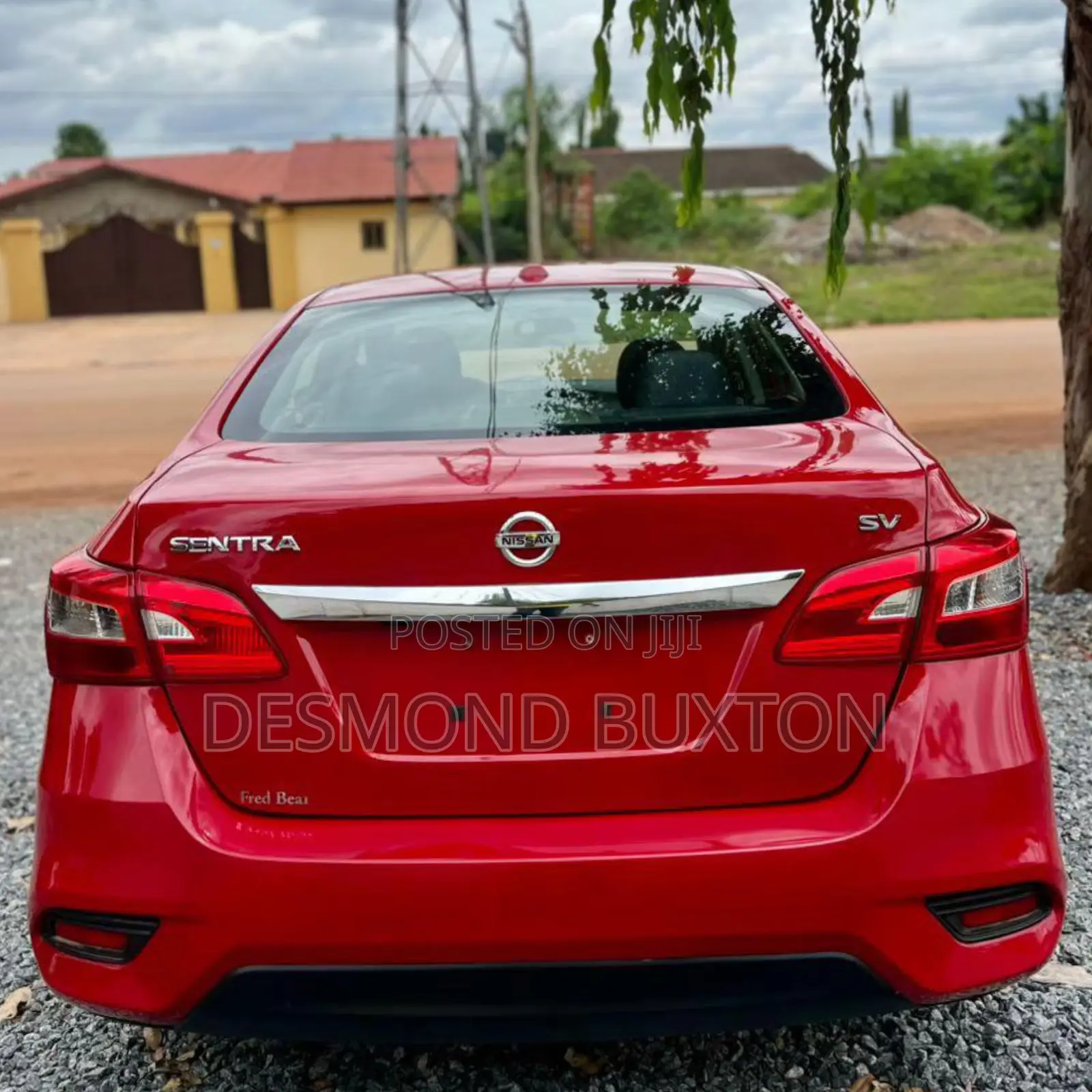 Nissan Sentra SV 2019 Red