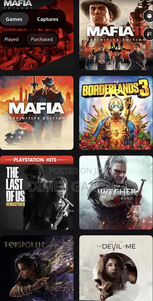 8 Combo Games Account Ps4 and 5 Online/Offline