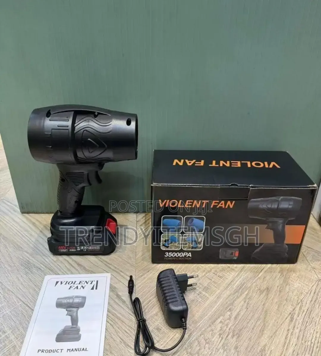 35000pa Cordless Handheld Electric Portable Air Blower 48v