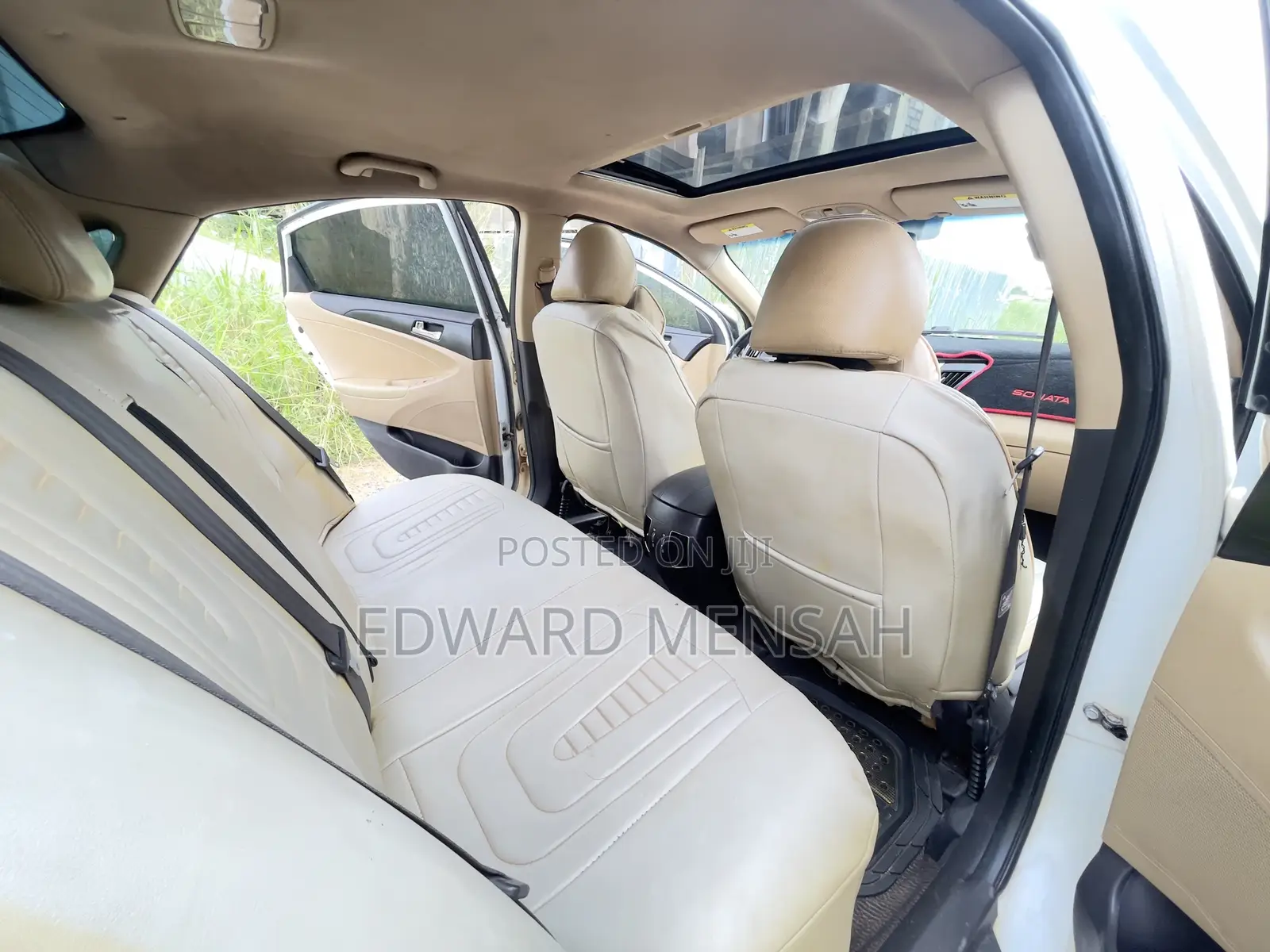 Hyundai Sonata Limited 2.0T Sedan (2.0L 4cyl 6A) 2013 White
