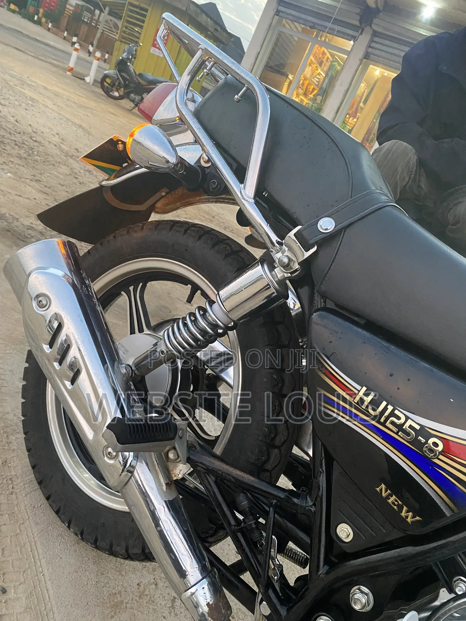 New Haojue HJ125-8K 2025 Black