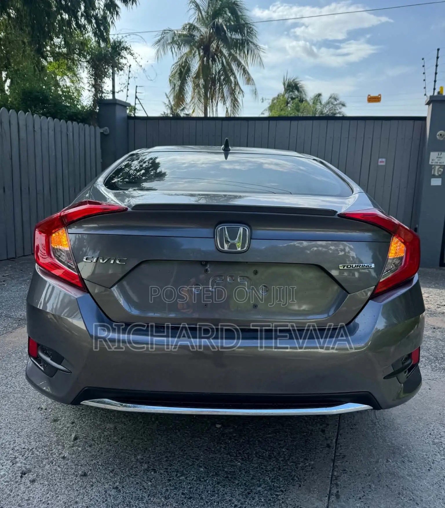 Honda Civic EX-L Sedan 2019 Silver