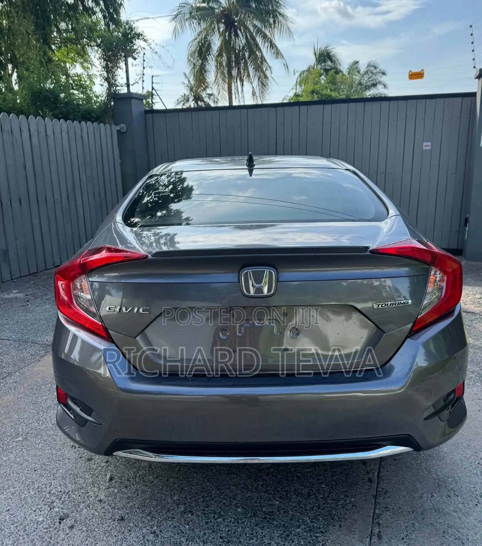 Honda Civic EX-L Sedan 2019 Silver