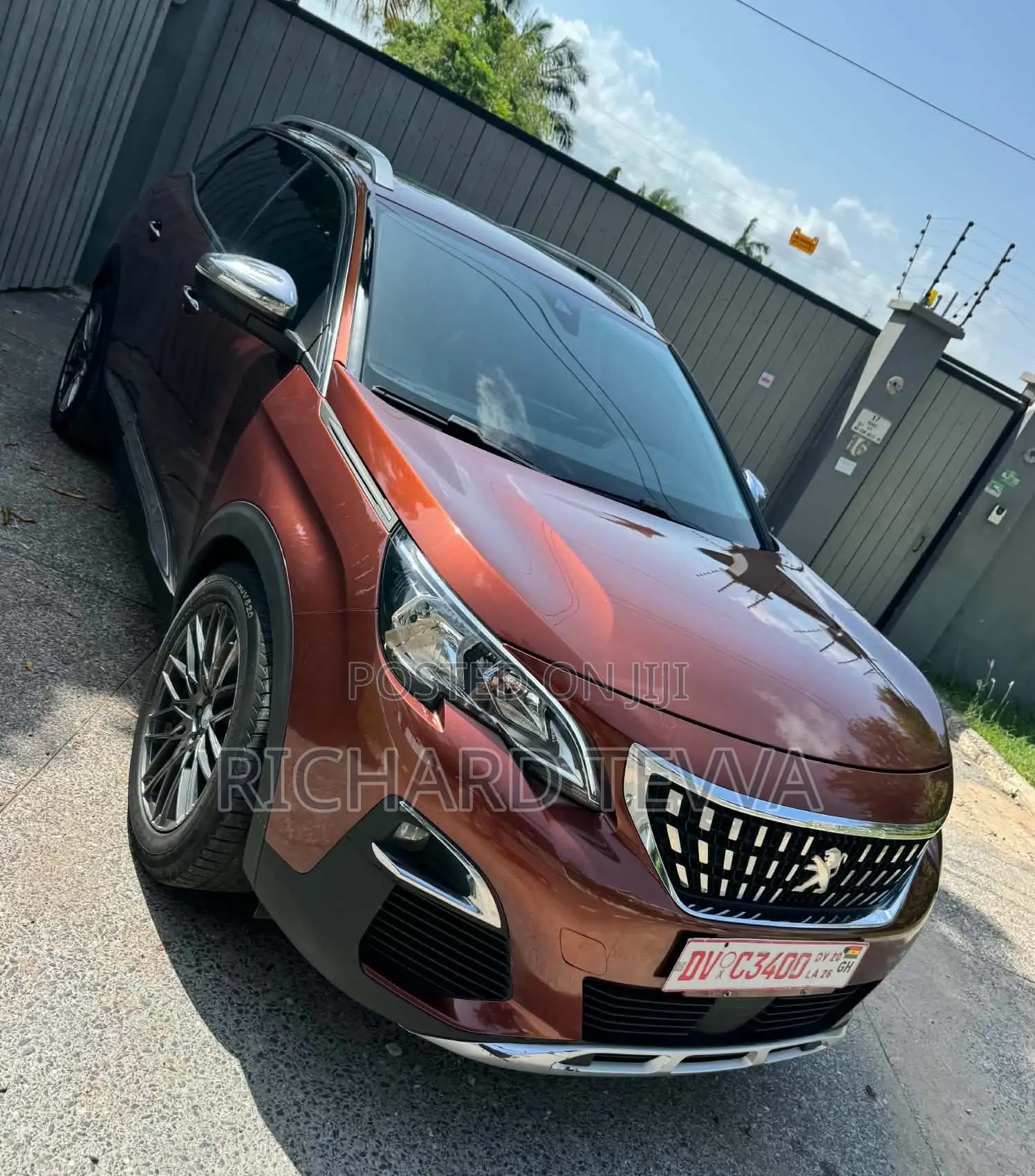 Peugeot 408 2017 Burgundy