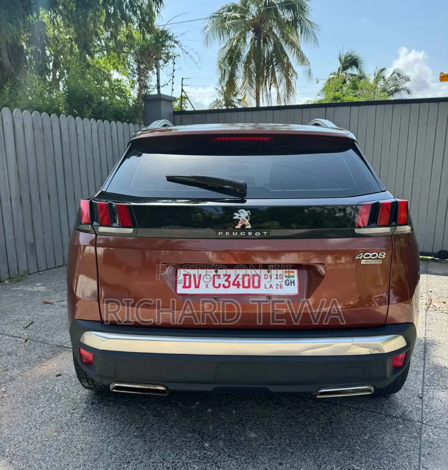 Peugeot 408 2017 Burgundy