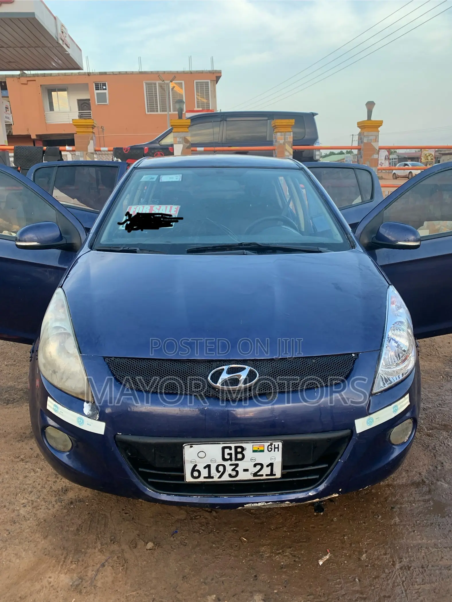 Hyundai i20 1.4 U2 CRDi Diesel (MT) 2012 Blue