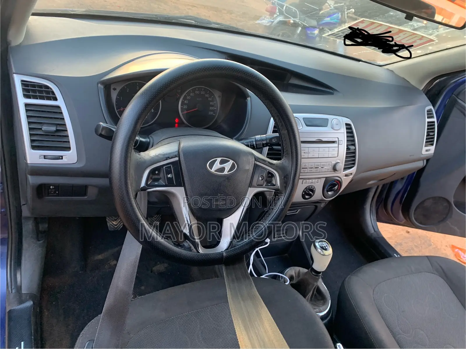 Hyundai i20 1.4 U2 CRDi Diesel (MT) 2012 Blue