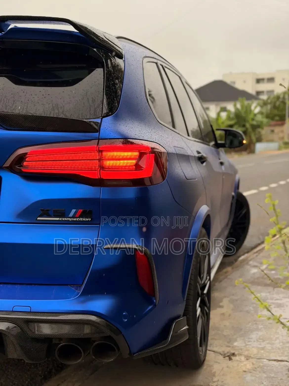 BMW X5 M 2022 Blue