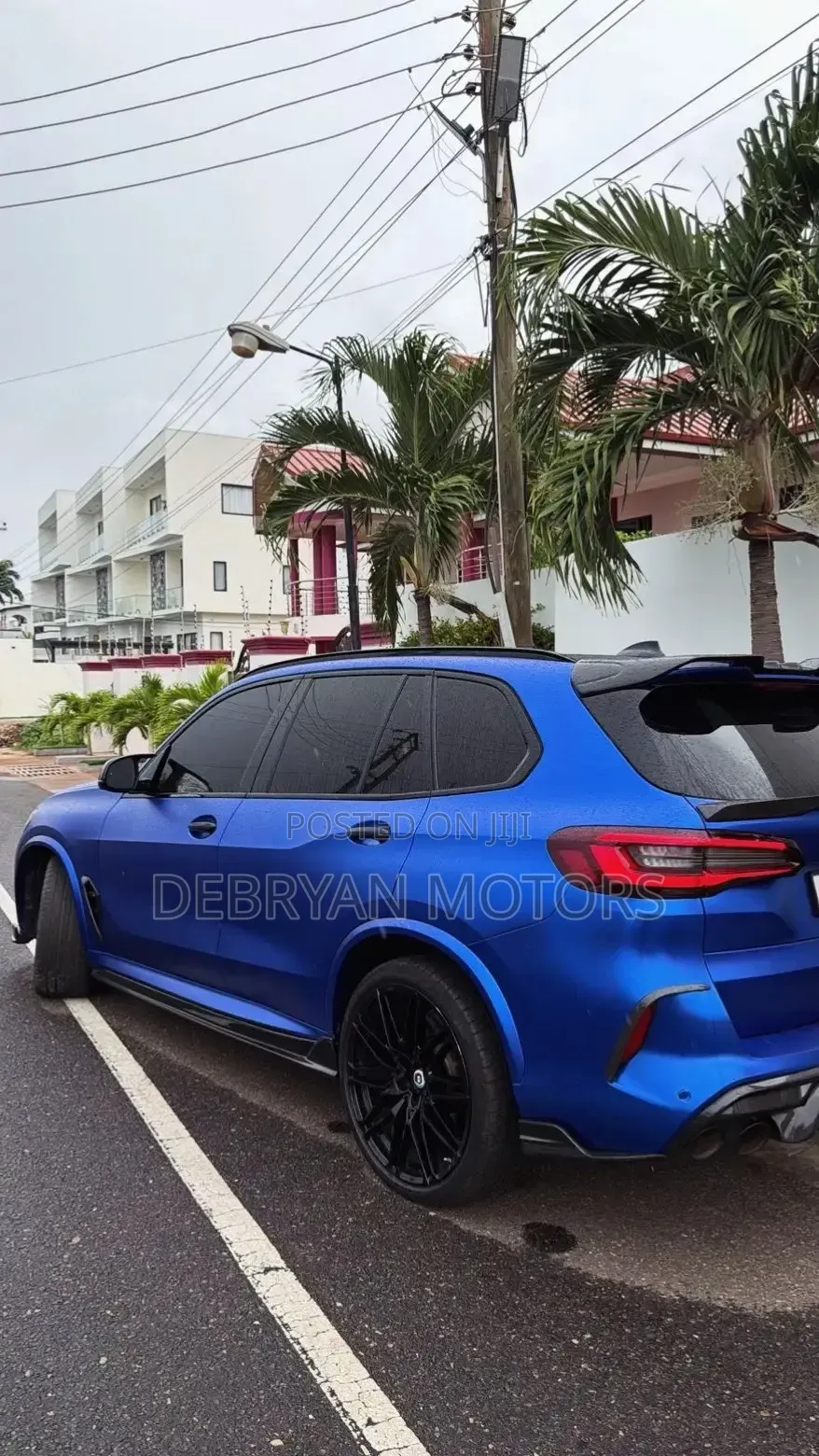 BMW X5 M 2022 Blue