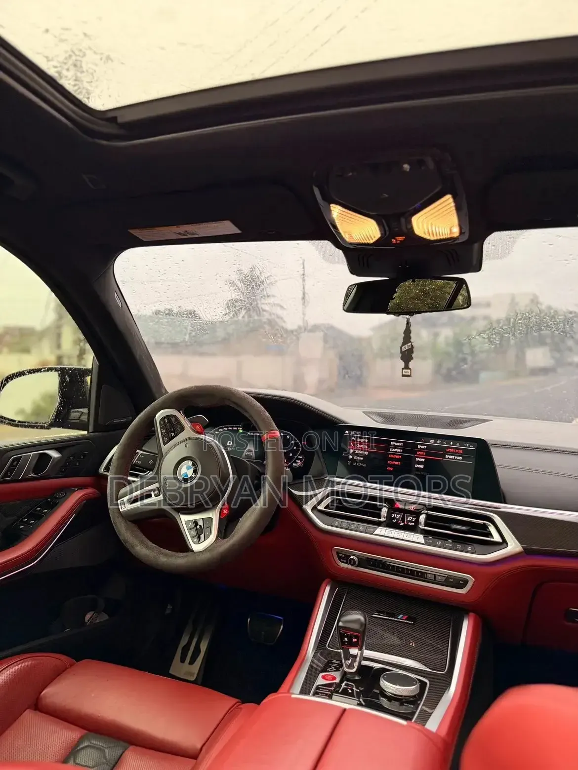 BMW X5 M 2022 Blue