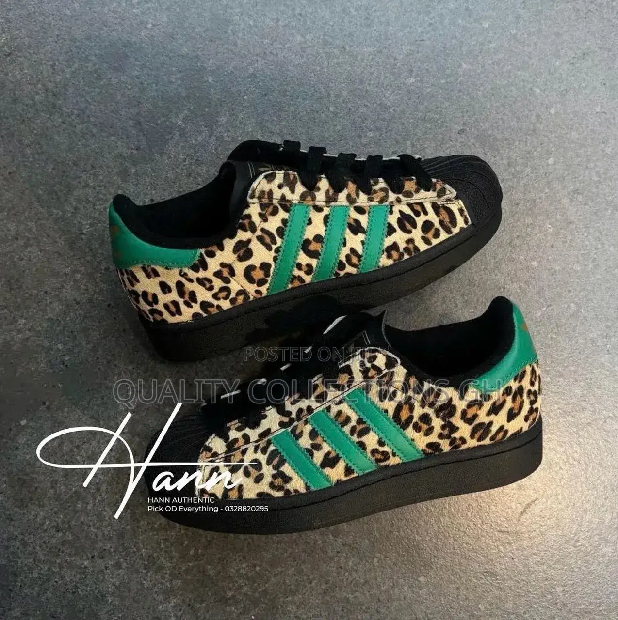 Adidas Superstar Leopard Print