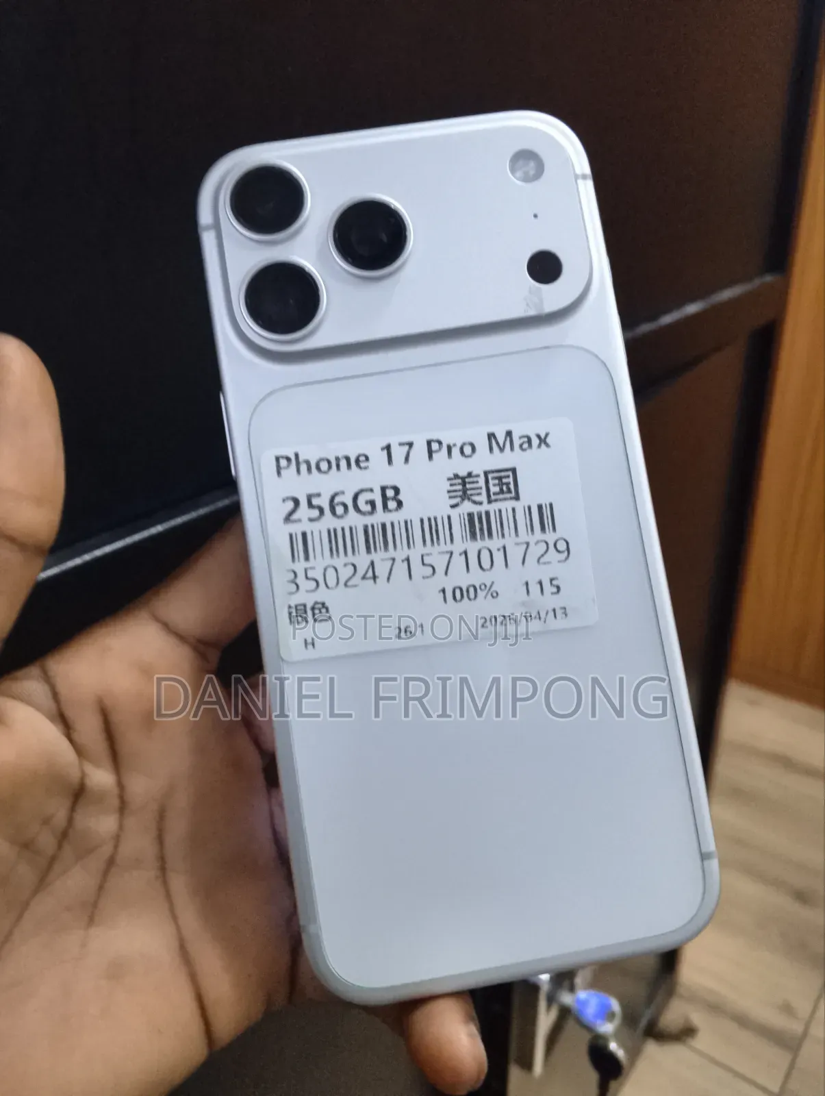 Apple iPhone 17 Pro Max 256 GB Silver