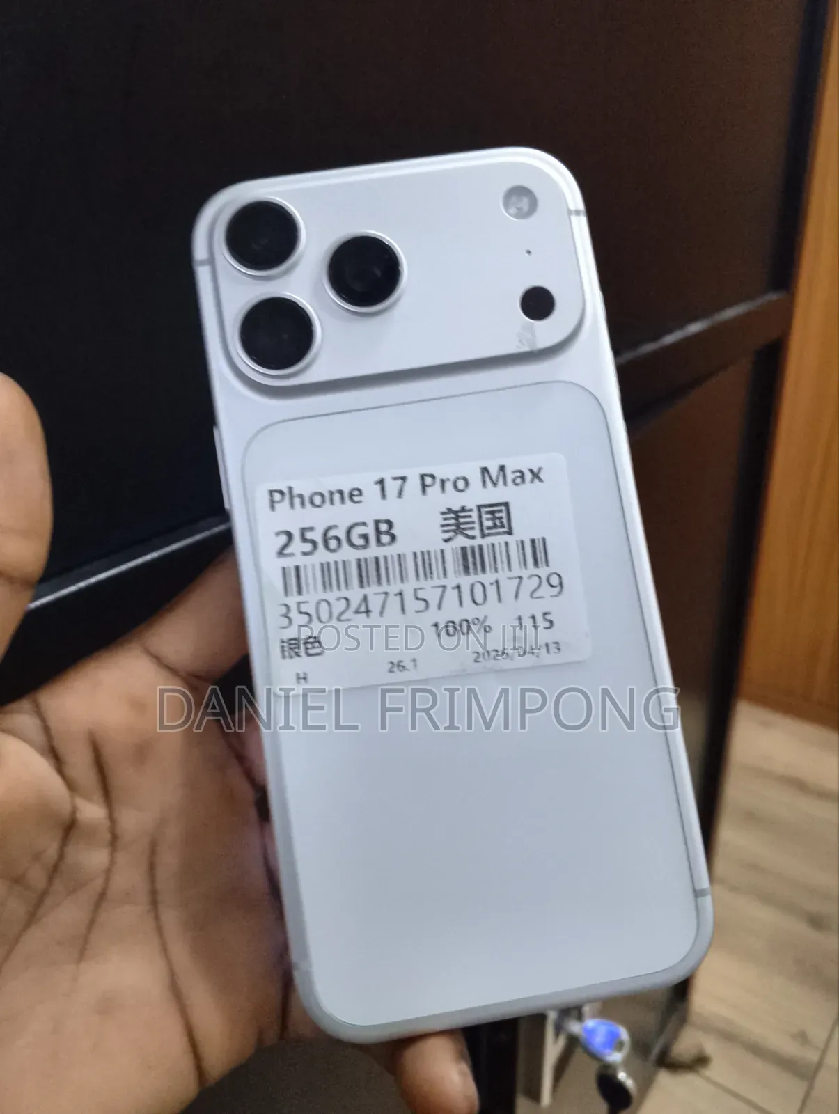 Apple iPhone 17 Pro Max 256 GB Silver