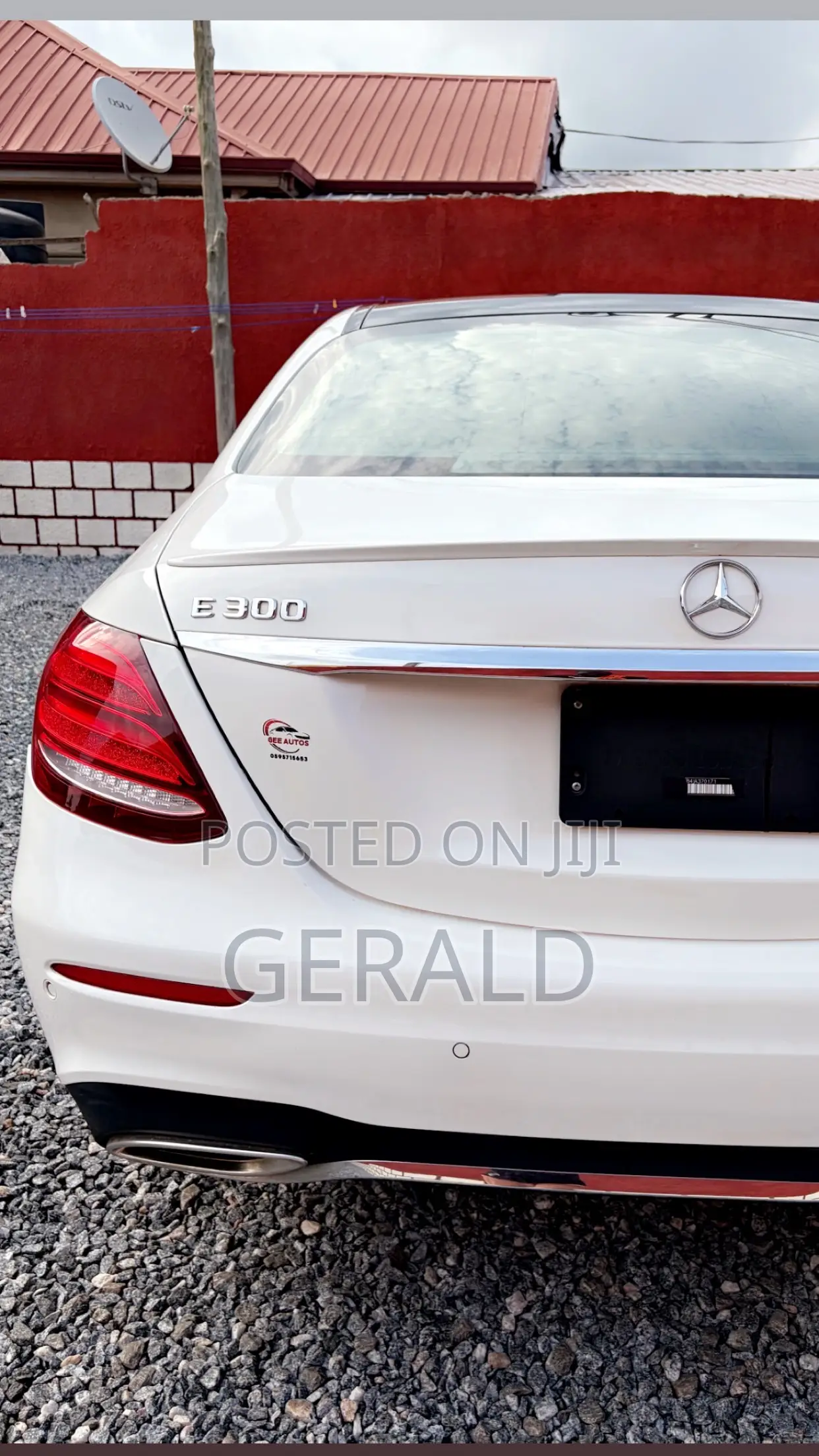 Mercedes-Benz E300 2018 White
