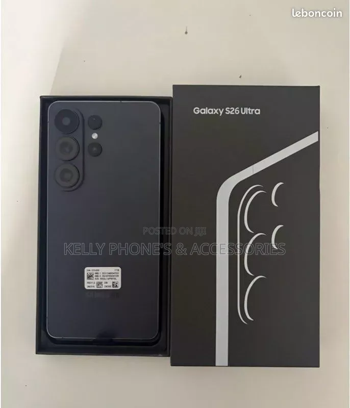New Samsung Galaxy S26 Ultra 5G 512 GB Black