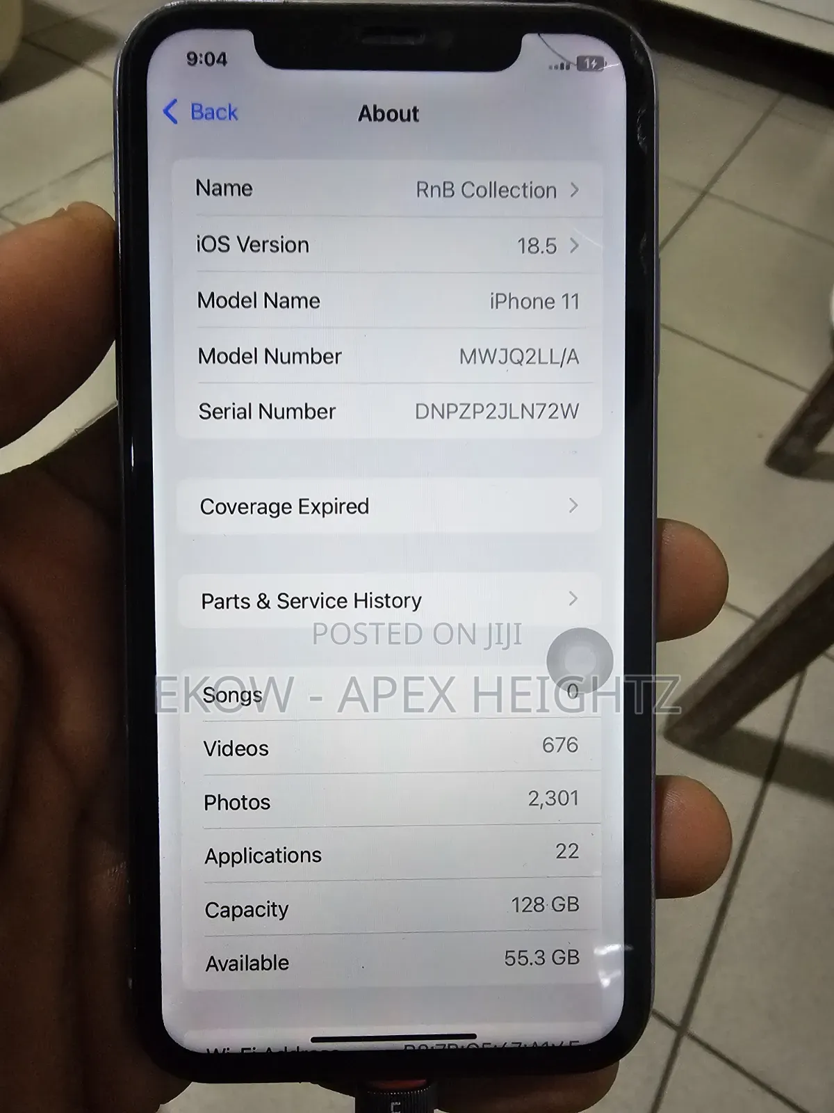 Apple iPhone 11 128 GB Blue