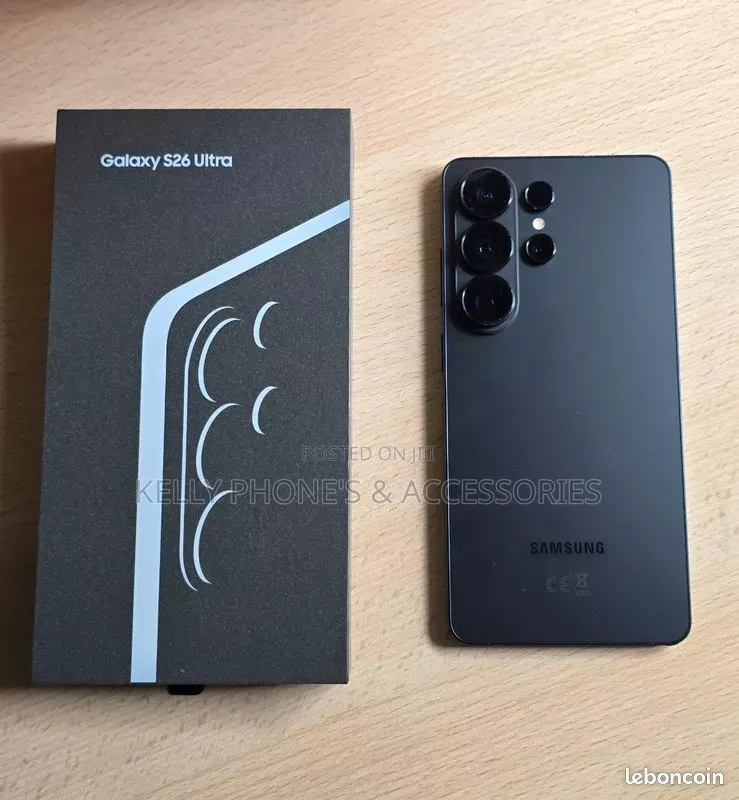 New Samsung Galaxy S26 Ultra 5G 256 GB Black