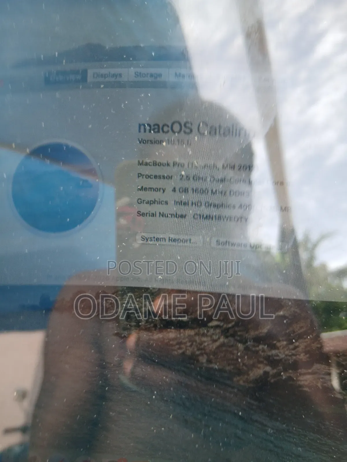 Laptop Apple MacBook Pro 4GB Intel Core i5 SSHD+SSD 500GB