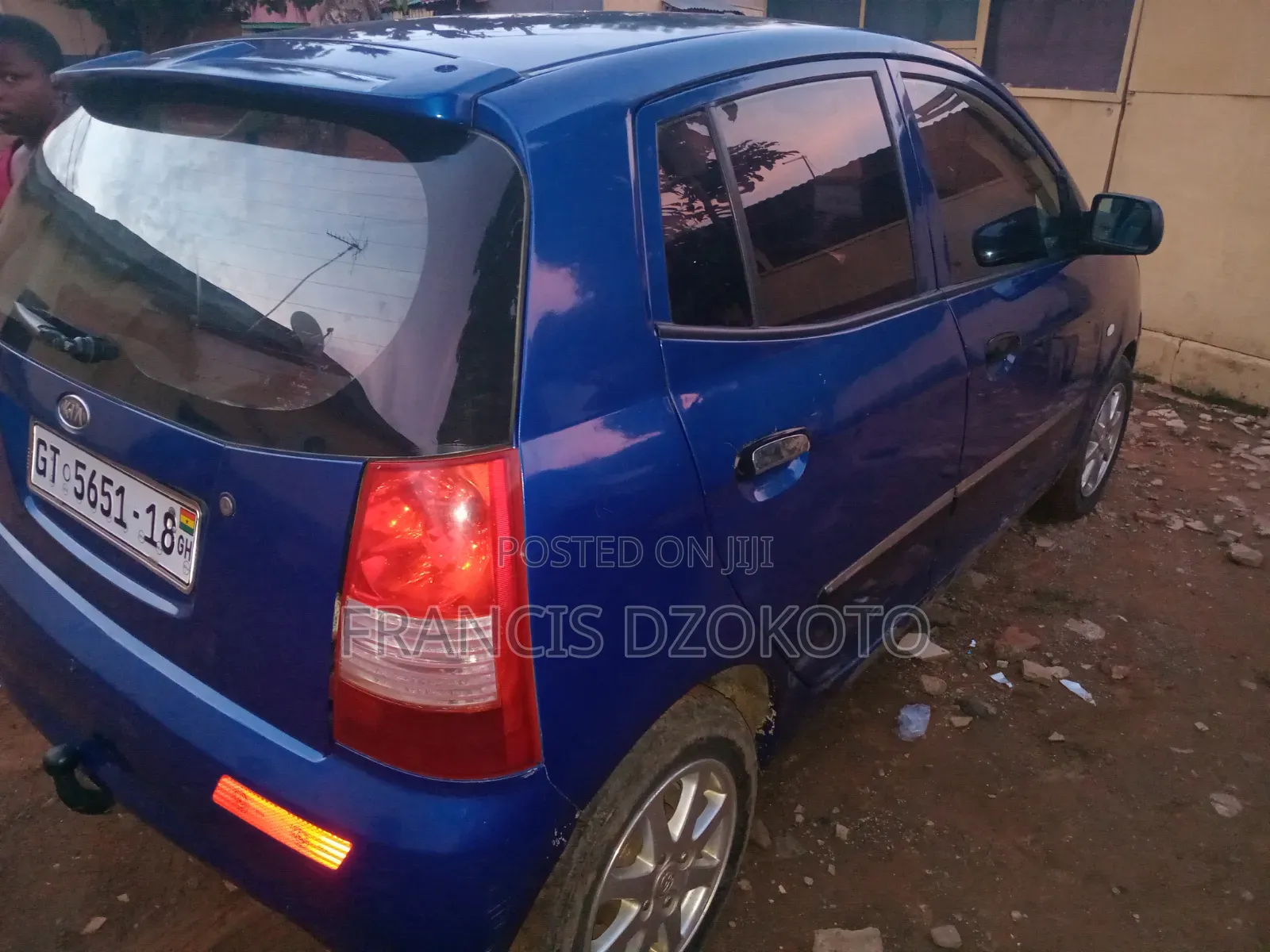 Kia Morning 2007 Blue