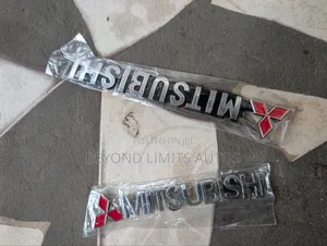 Mitsubishi Outlander,Pajero, Eclipse Cross, Mirage Mitsubishi Writing