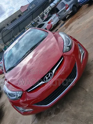 Hyundai Elantra 2014 Red